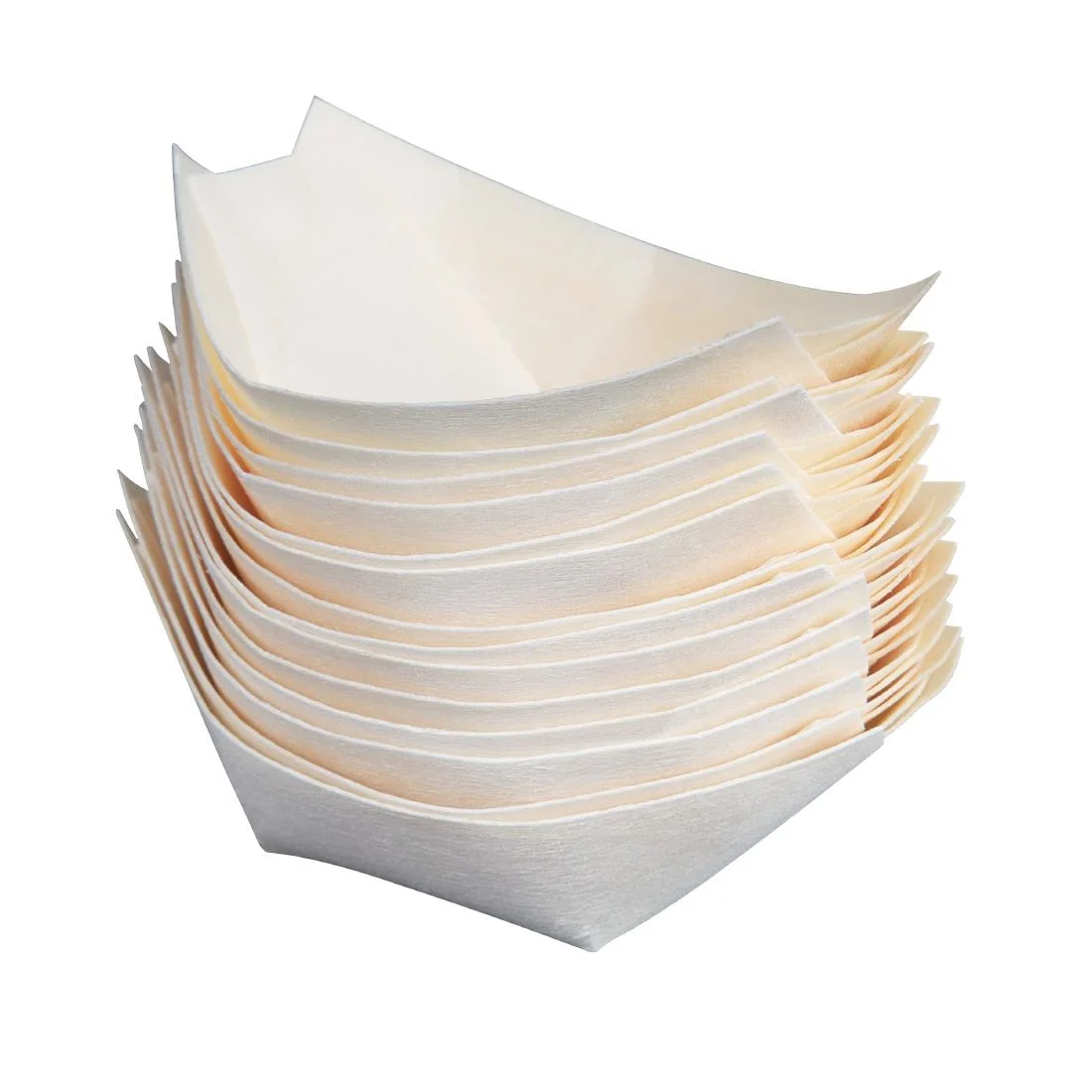 Fiesta Compostable Wooden Sushi Boats Small 80mm (Pack of 100) - Image 9