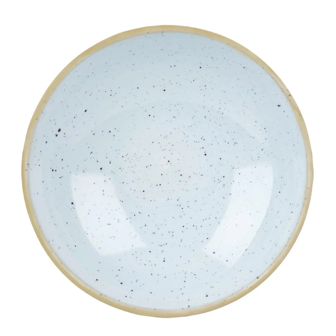 Churchill Stonecast Round Coupe Bowl Duck Egg Blue 200mm - Image 1