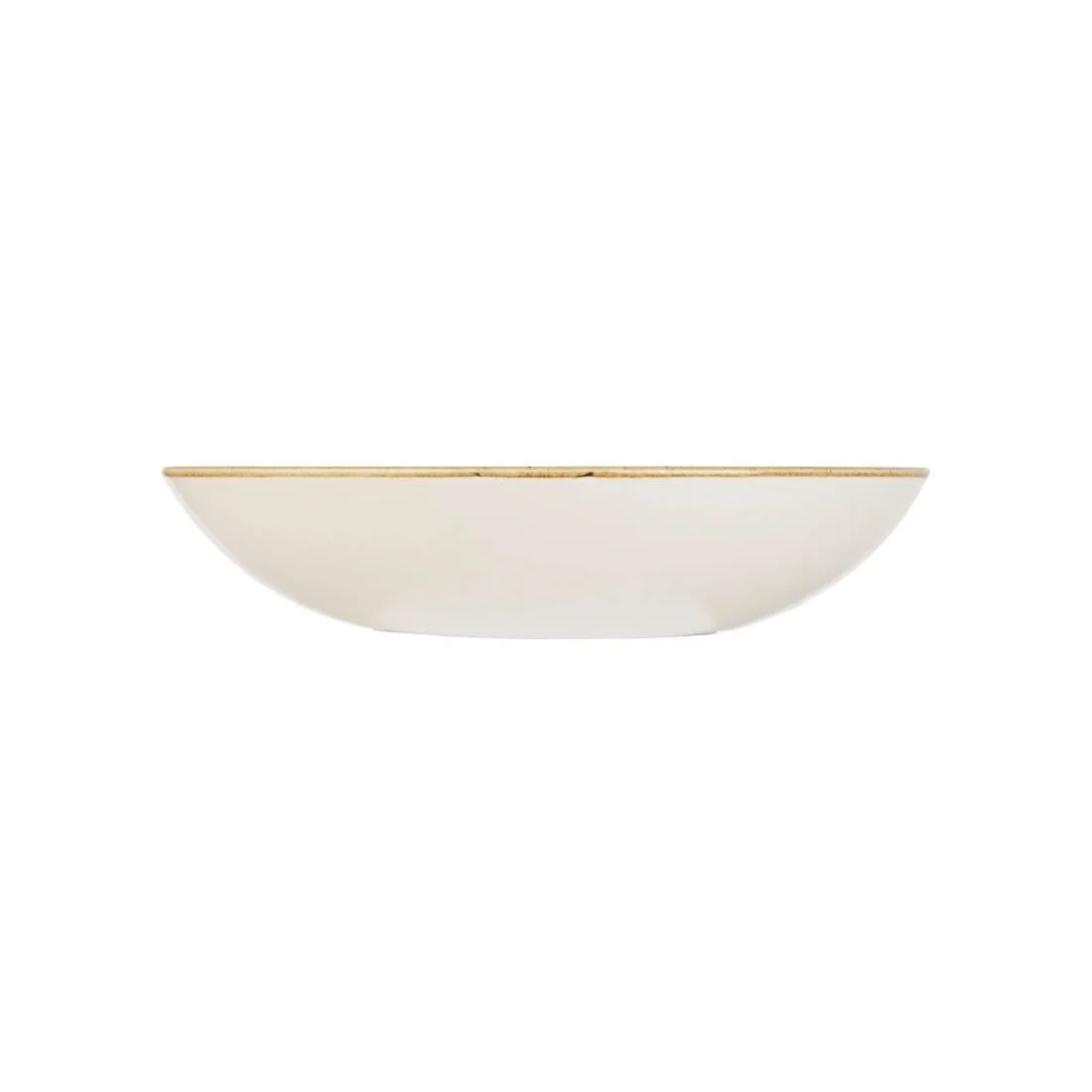 Churchill Stonecast Round Coupe Bowl Barley White 315mm - Image 2