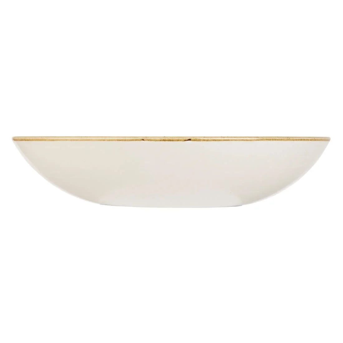 Churchill Stonecast Round Coupe Bowl Barley White 220mm - Image 2