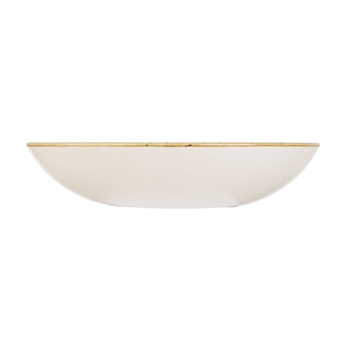 Churchill Stonecast Round Coupe Bowl Spiced Orange 315mm