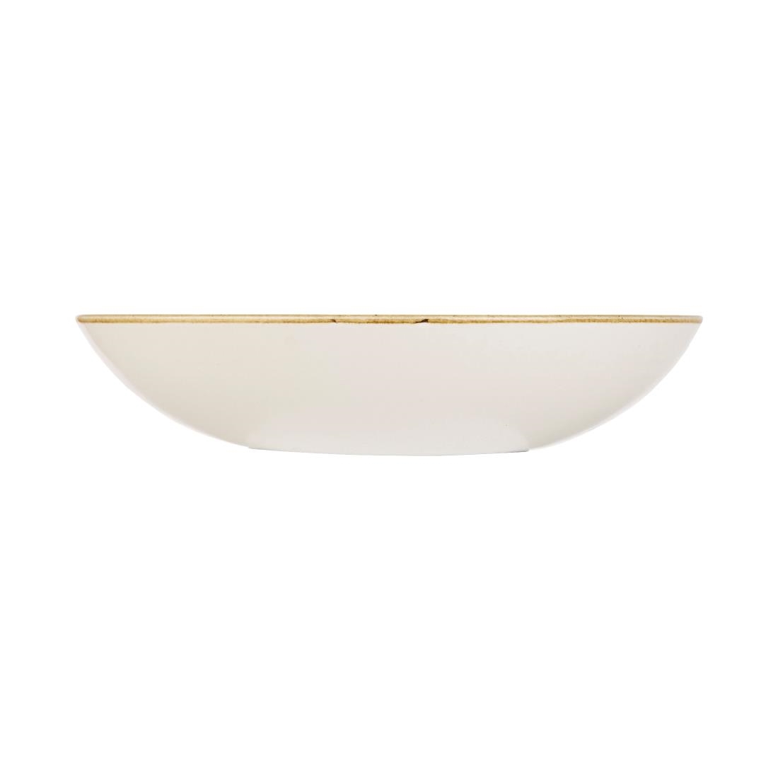 Churchill Stonecast Round Coupe Bowl Spiced Orange 220mm