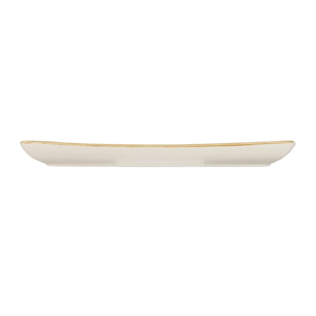 Churchill Stonecast Rectangular Plate Spiced Orange 295 x 150mm - Image 2