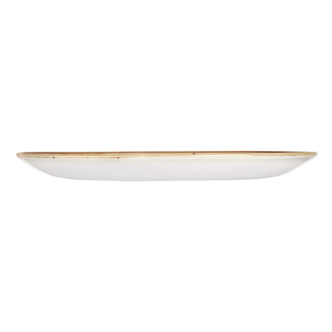 Churchill Stonecast Round Coupe Plate Peppercorn Grey 260mm