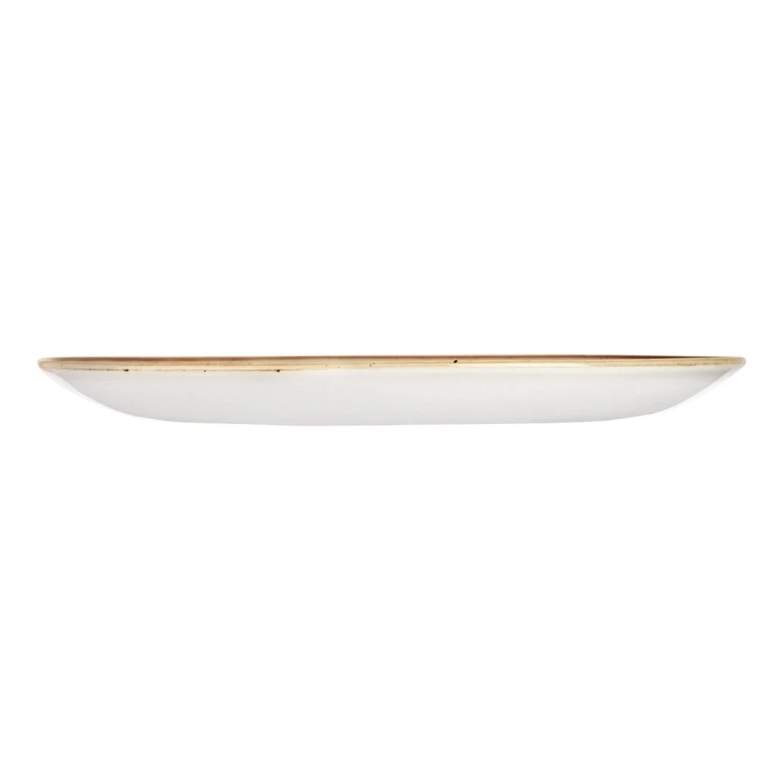 Churchill Stonecast Round Coupe Plate Peppercorn Grey 260mm - Image 2