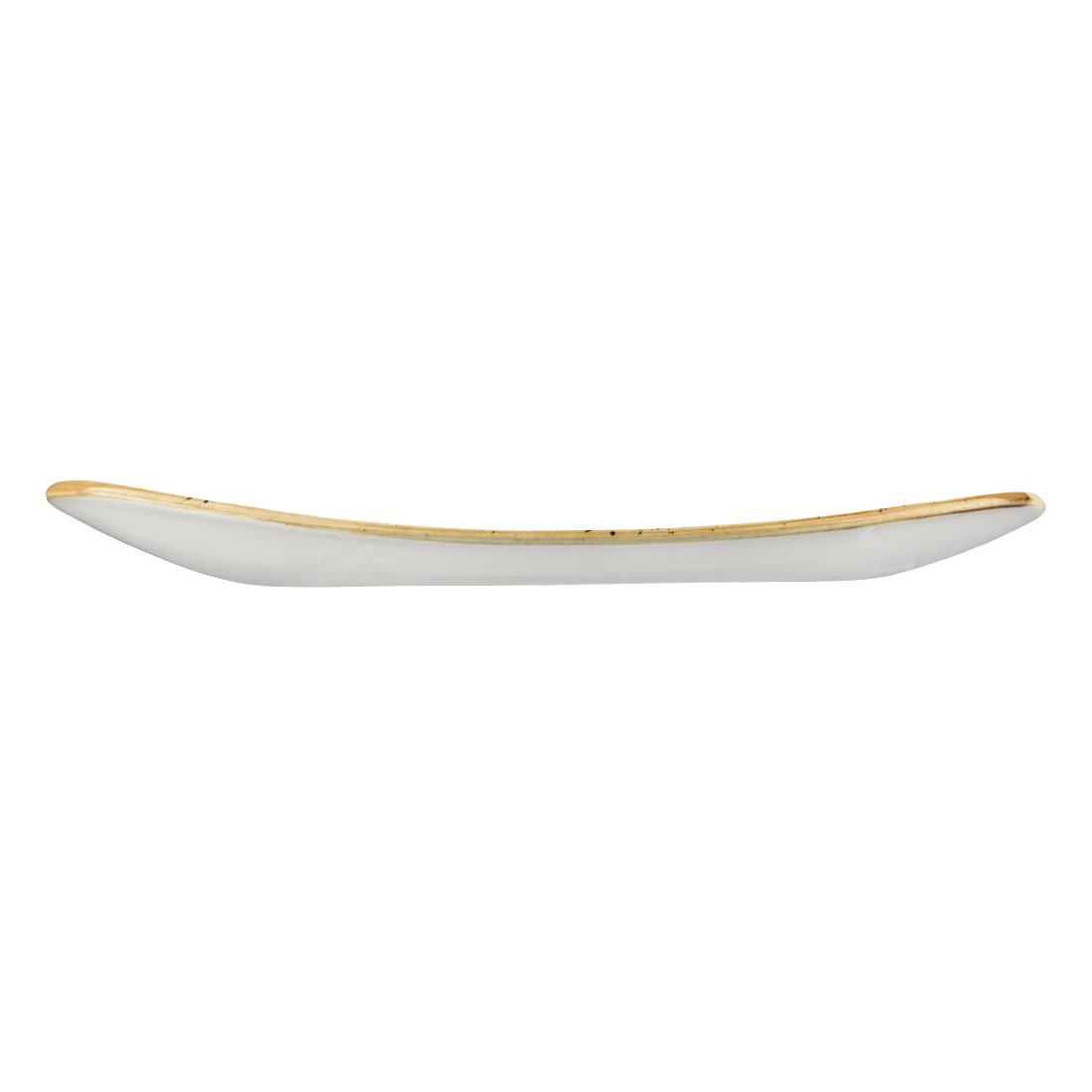 Churchill Stonecast Triangle Plate Peppercorn Grey 315mm