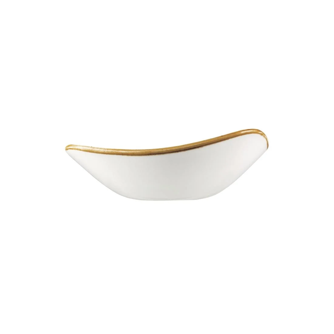 Churchill Stonecast Triangle Bowl Peppercorn Grey 265mm - Image 2