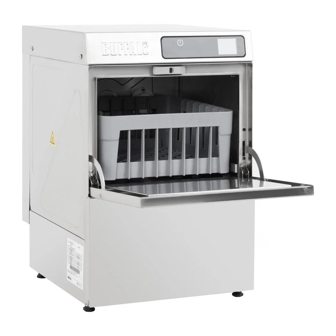Buffalo Digital Countertop Glasswasher 350mm Basket 2.9kW - Image 8