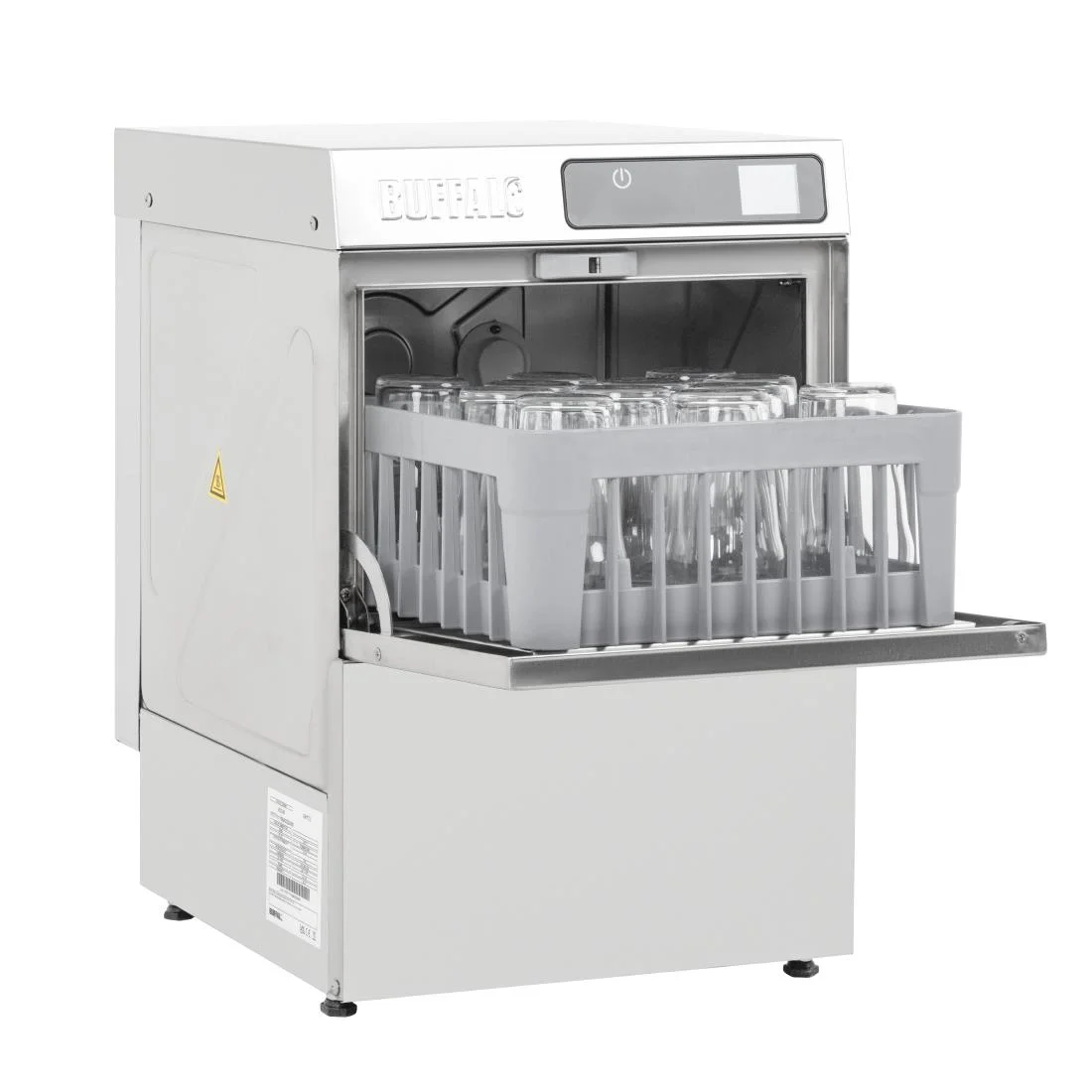 Buffalo Digital Countertop Glasswasher 350mm Basket 2.9kW - Image 11
