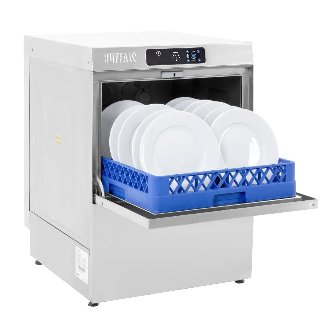 Buffalo Digital Undercounter Dishwasher with Drain Pump 500mm Basket - Image 9