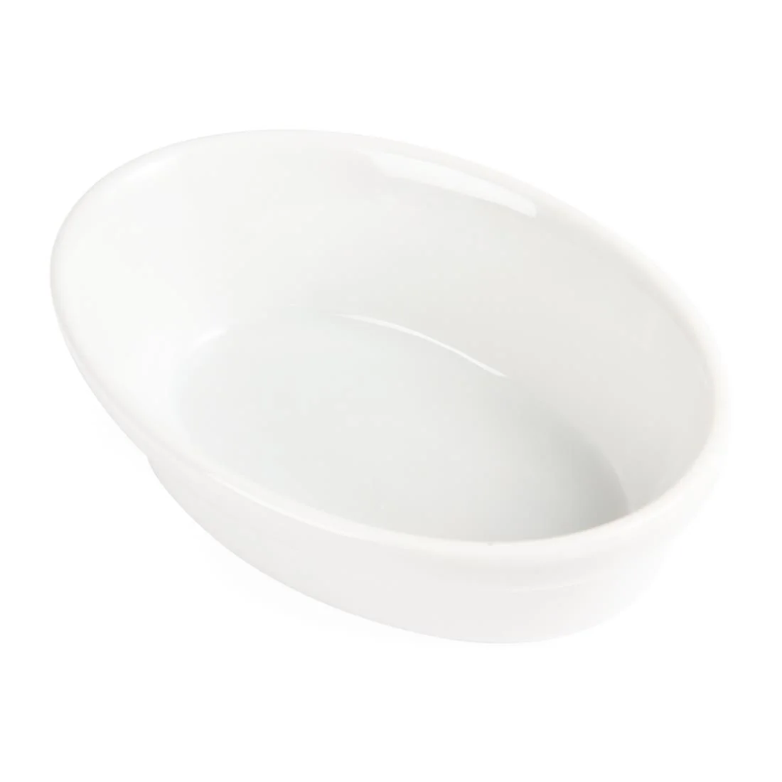 Olympia Whiteware Oval Pie Bowls 145mm - Image 3