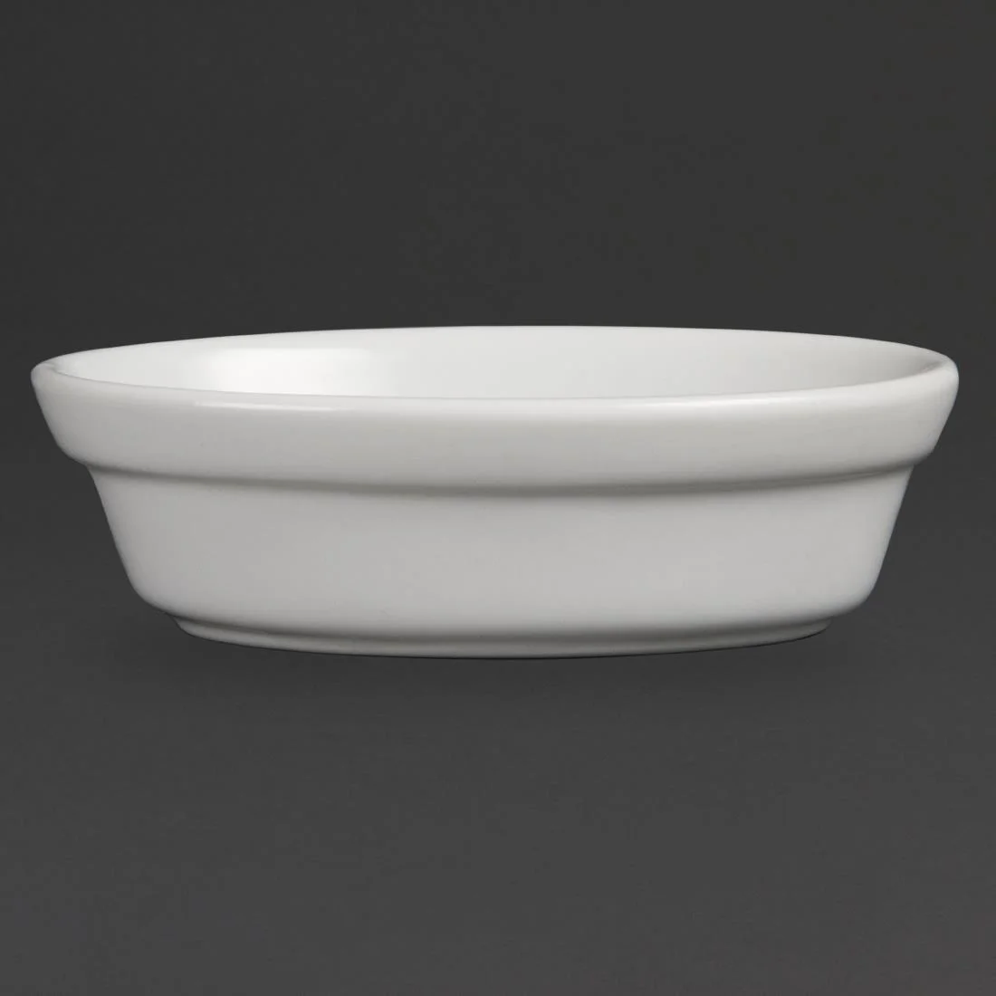 Olympia Whiteware Oval Pie Bowls 145mm - Image 4