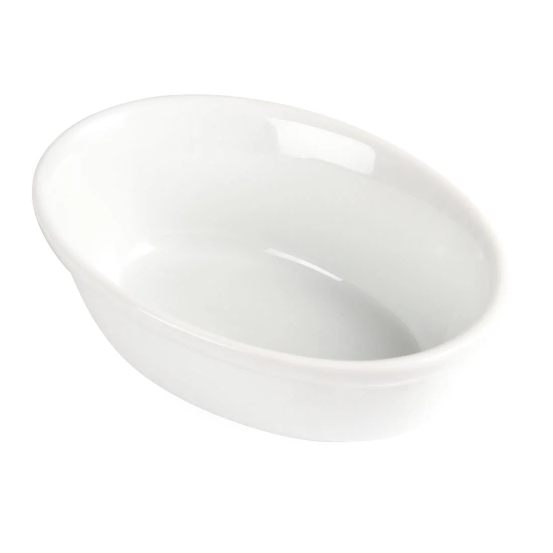 Olympia Whiteware Oval Pie Bowls 161mm - Image 2