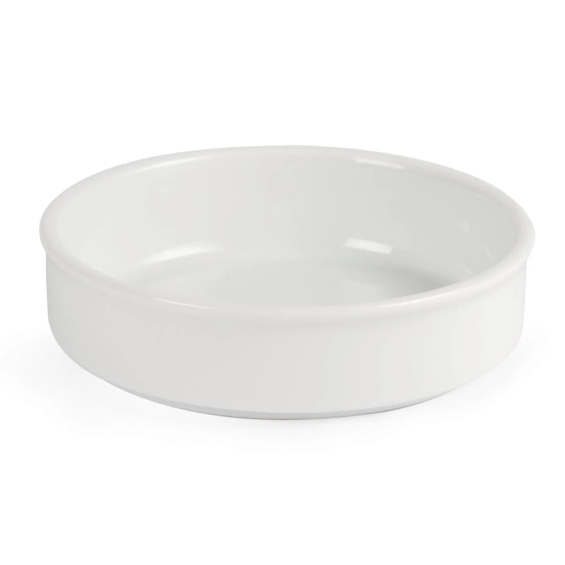 Olympia Mediterranean Stackable Dishes White 134mm - Image 2