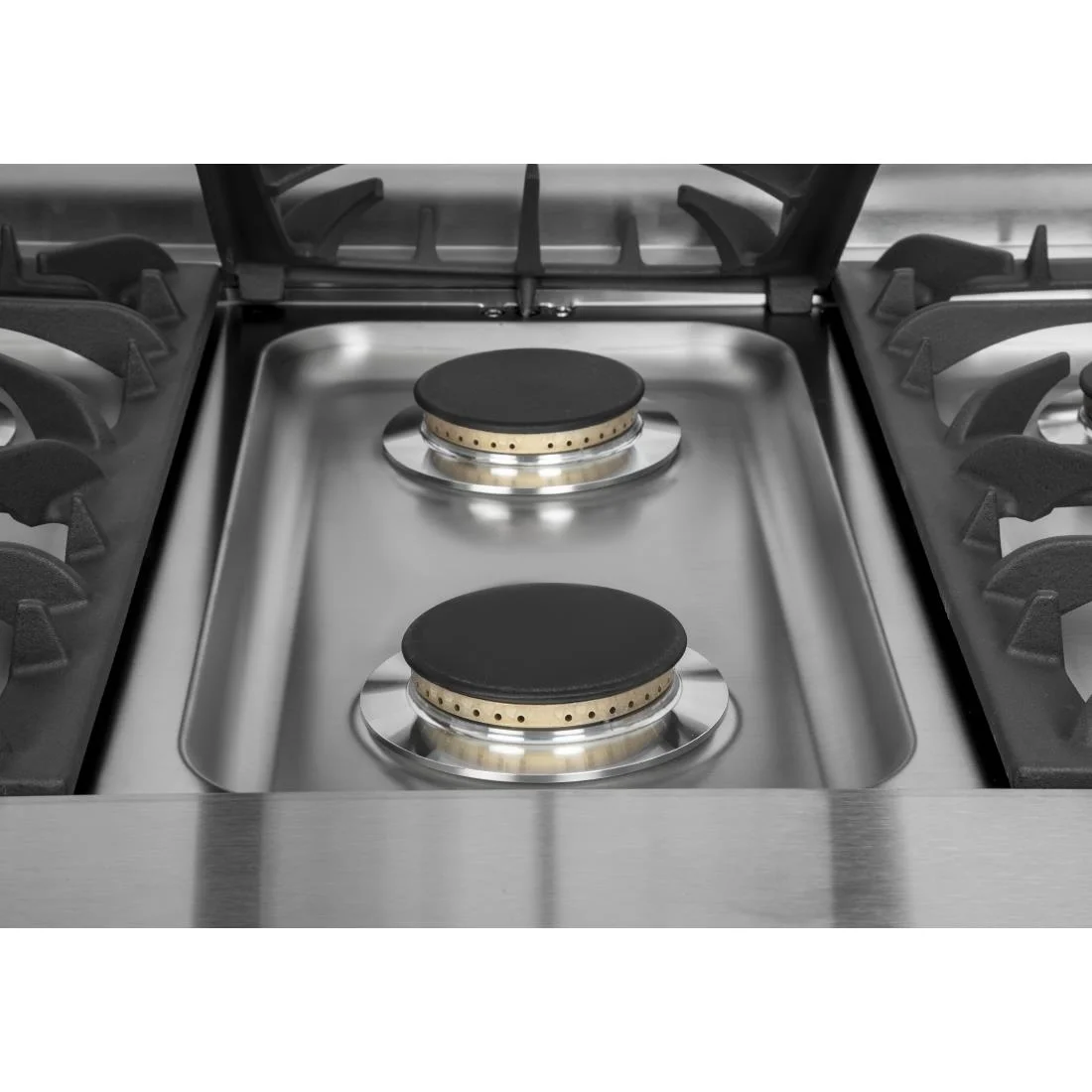 Falcon 6 Burner Dominator Plus Oven Range G3101 Natural Gas with Feet - Image 12