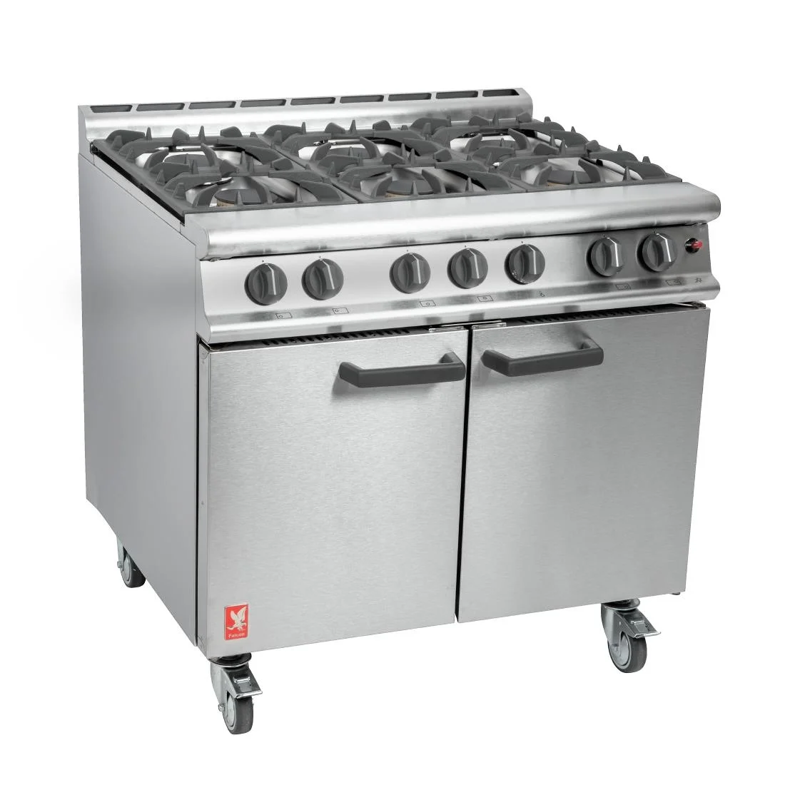Falcon 6 Burner Dominator Plus Oven Range G3101 Propane Gas with Castors - Image 3