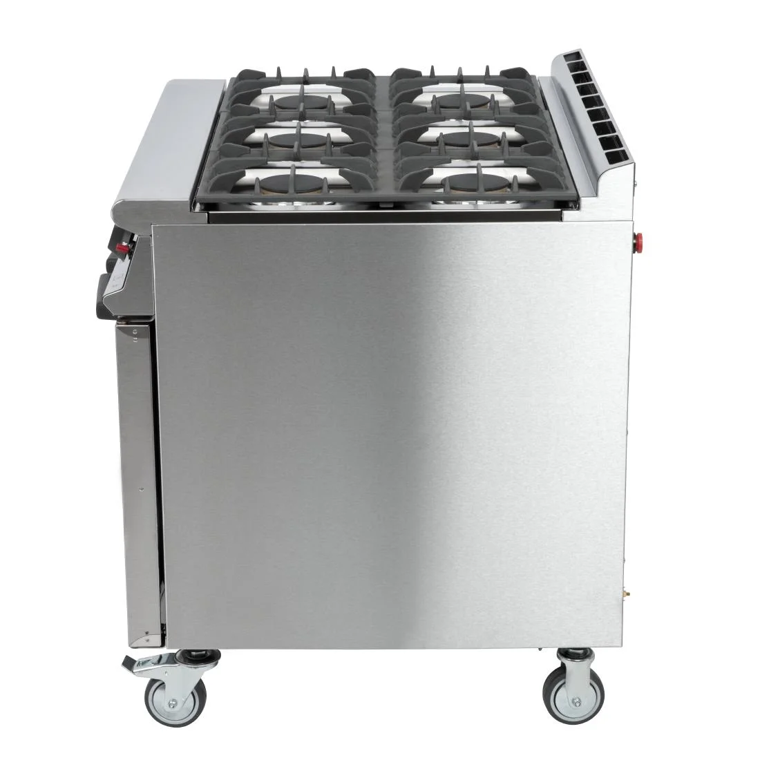 Falcon 6 Burner Dominator Plus Oven Range G3101 Propane Gas with Castors - Image 7