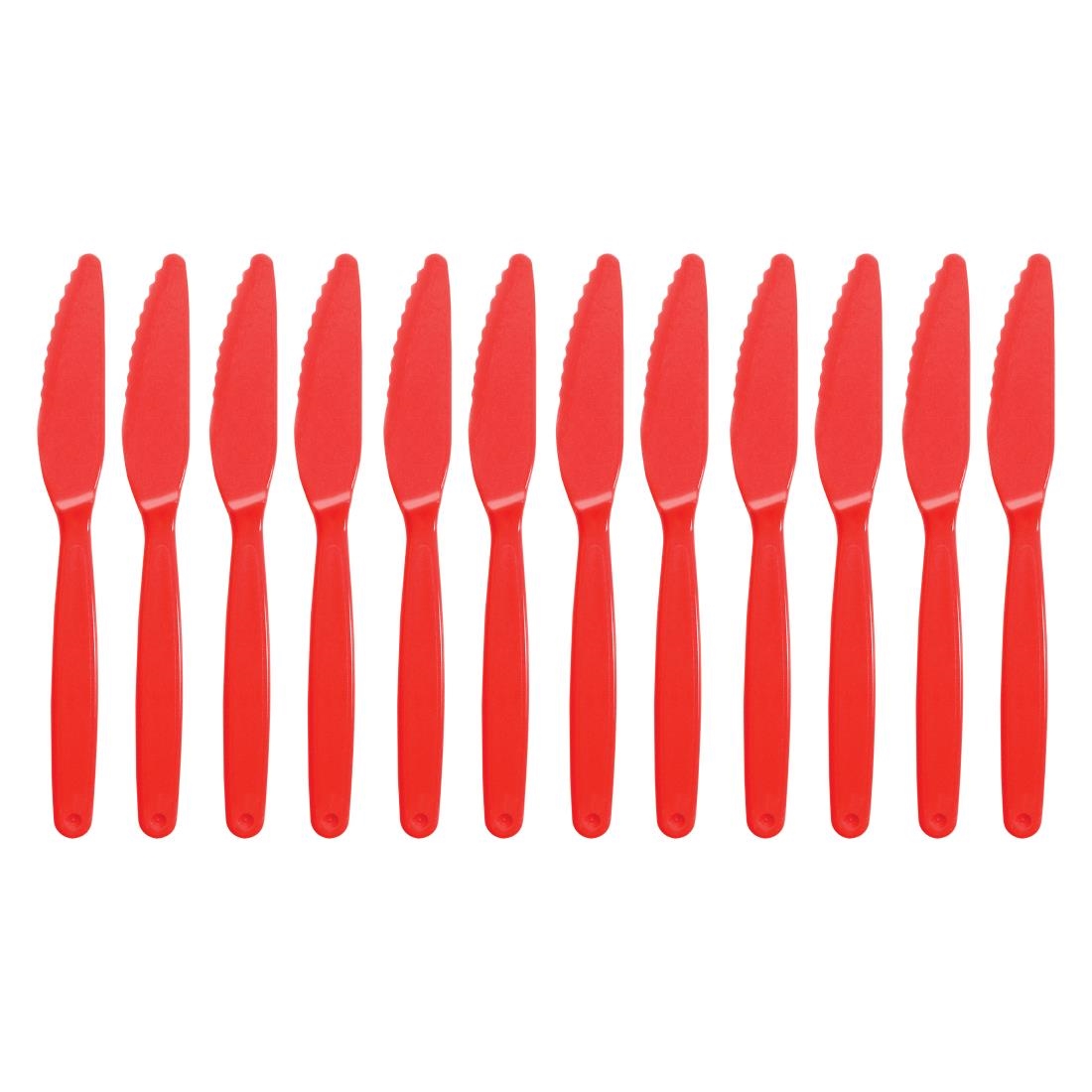 Polycarbonate Knife Red Kristallon