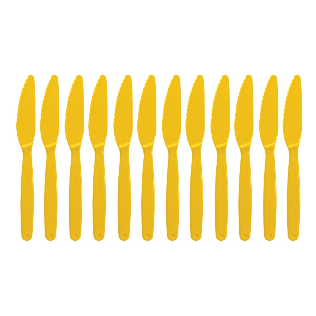 Kristallon Polycarbonate Knife Yellow