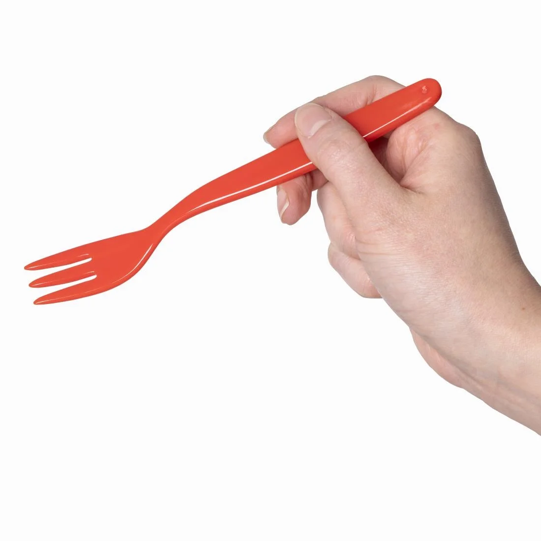 Polycarbonate Fork Red Kristallon - Image 4