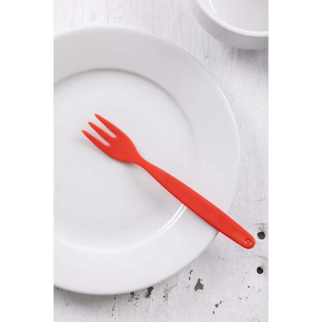 Polycarbonate Fork Red Kristallon - Image 5