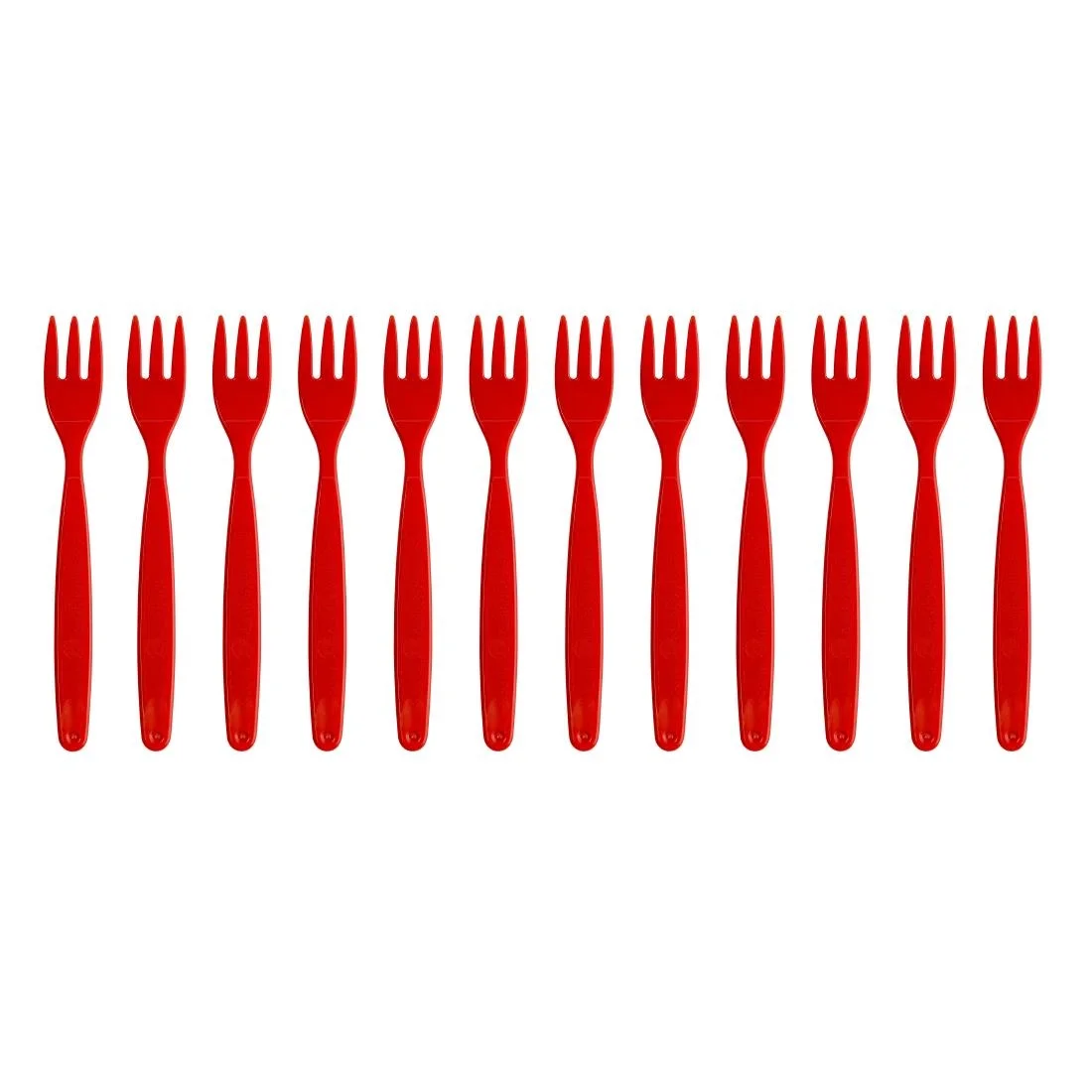 Polycarbonate Fork Red Kristallon - Image 6