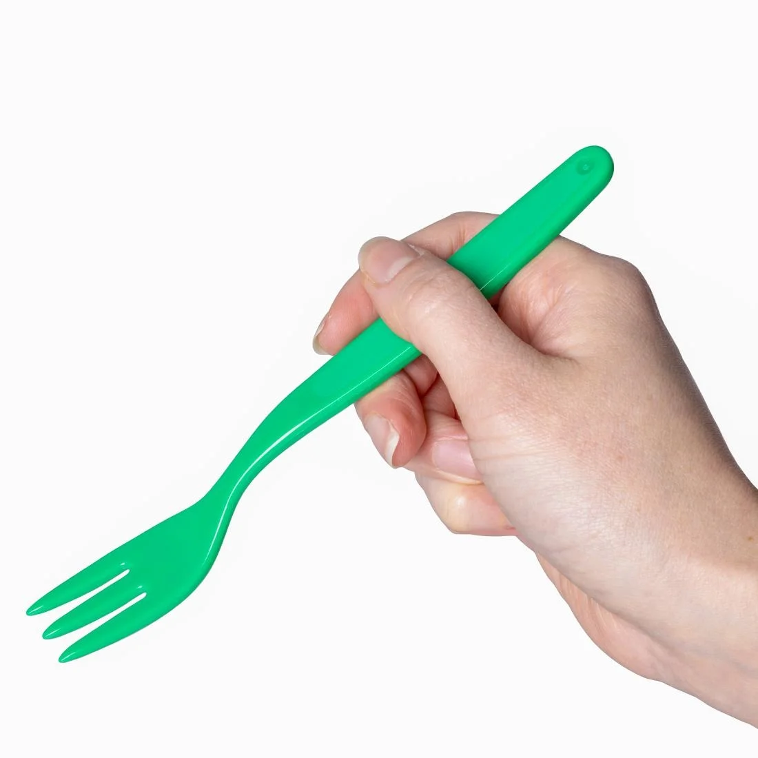 Polycarbonate Fork Green Kristallon - Image 6