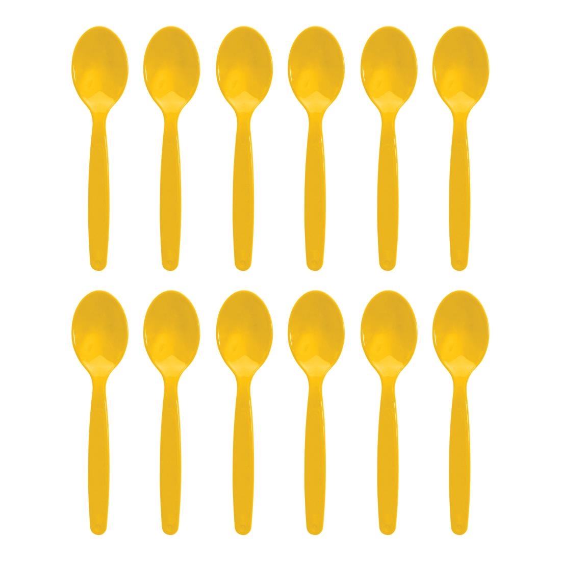 Kristallon Polycarbonate Spoon Yellow