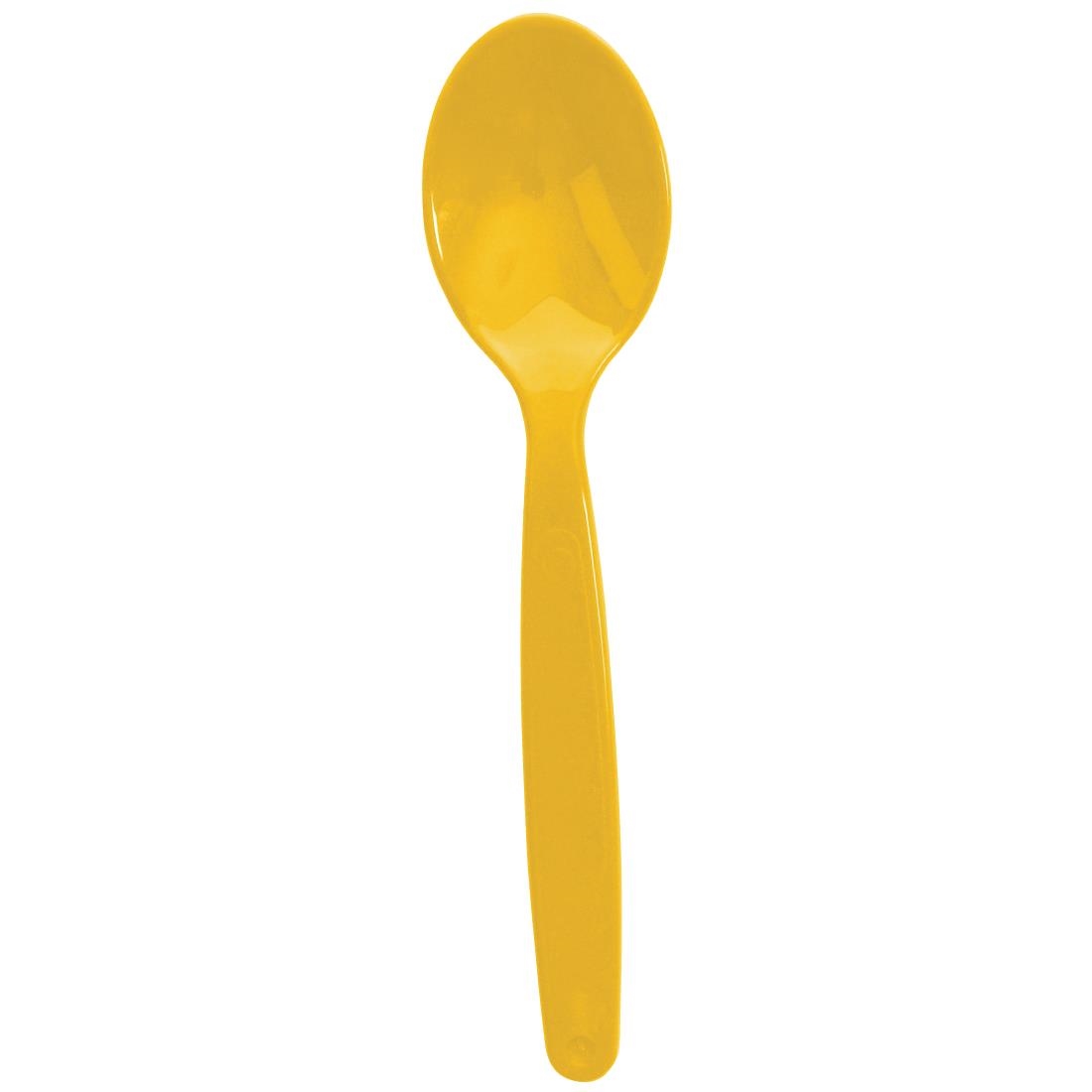 Kristallon Polycarbonate Spoon Yellow