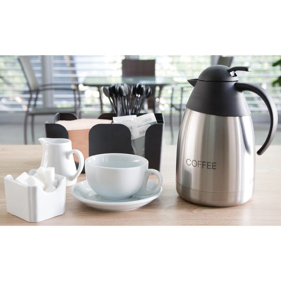 Olympia Insulated Coffee Jug 1.5Ltr - Image 3