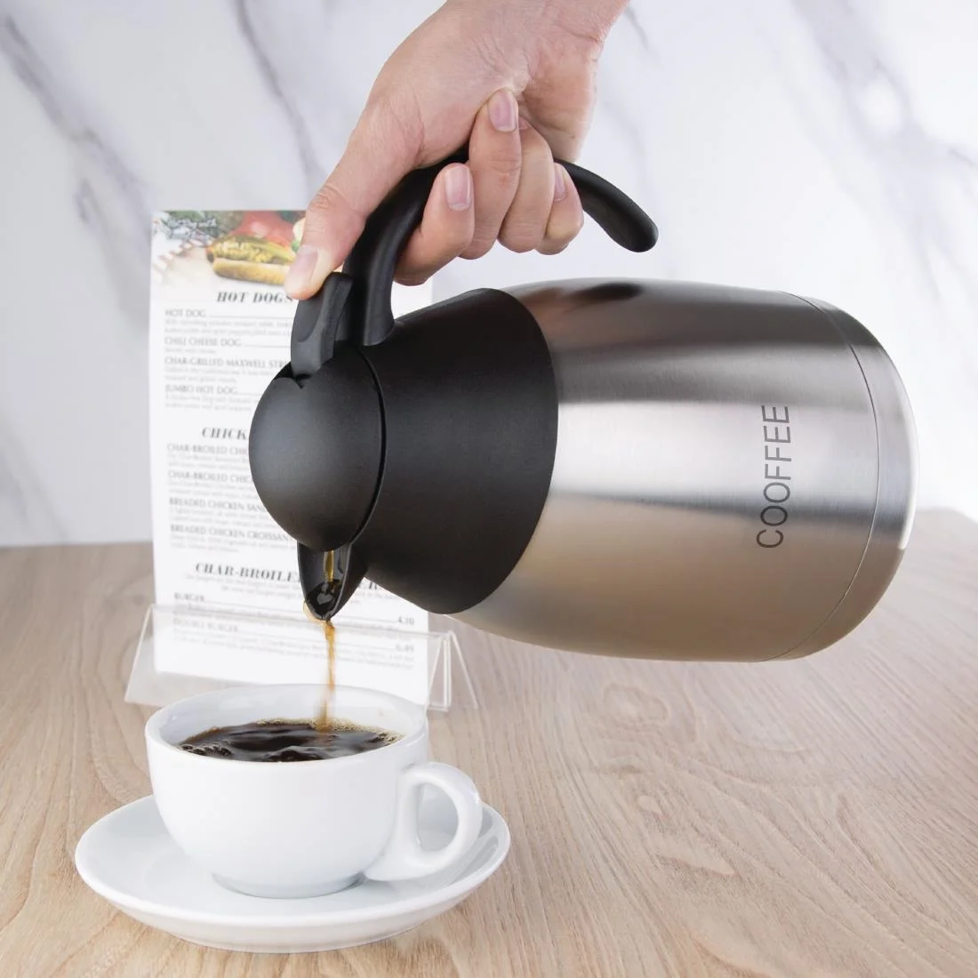Olympia Insulated Coffee Jug 1.5Ltr - Image 5