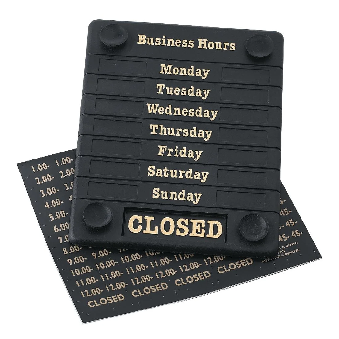 Beaumont Opening Time Sign - Image 2