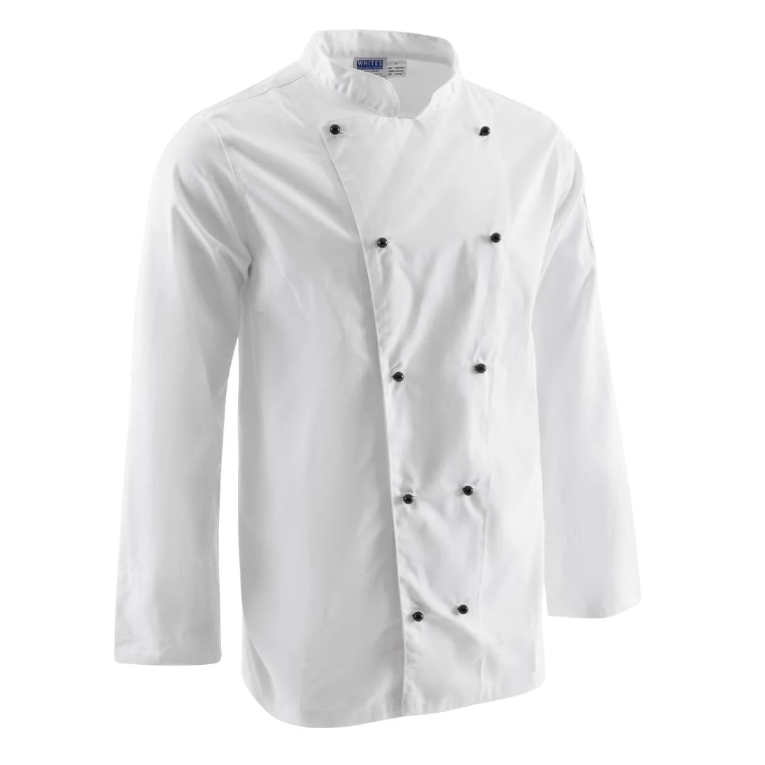 Whites Chicago Unisex Chef Jacket White Long Sleeve - Image 2