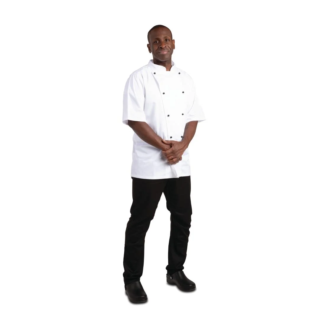 Whites Chicago Unisex Chef Jacket White Short Sleeve - Image 14