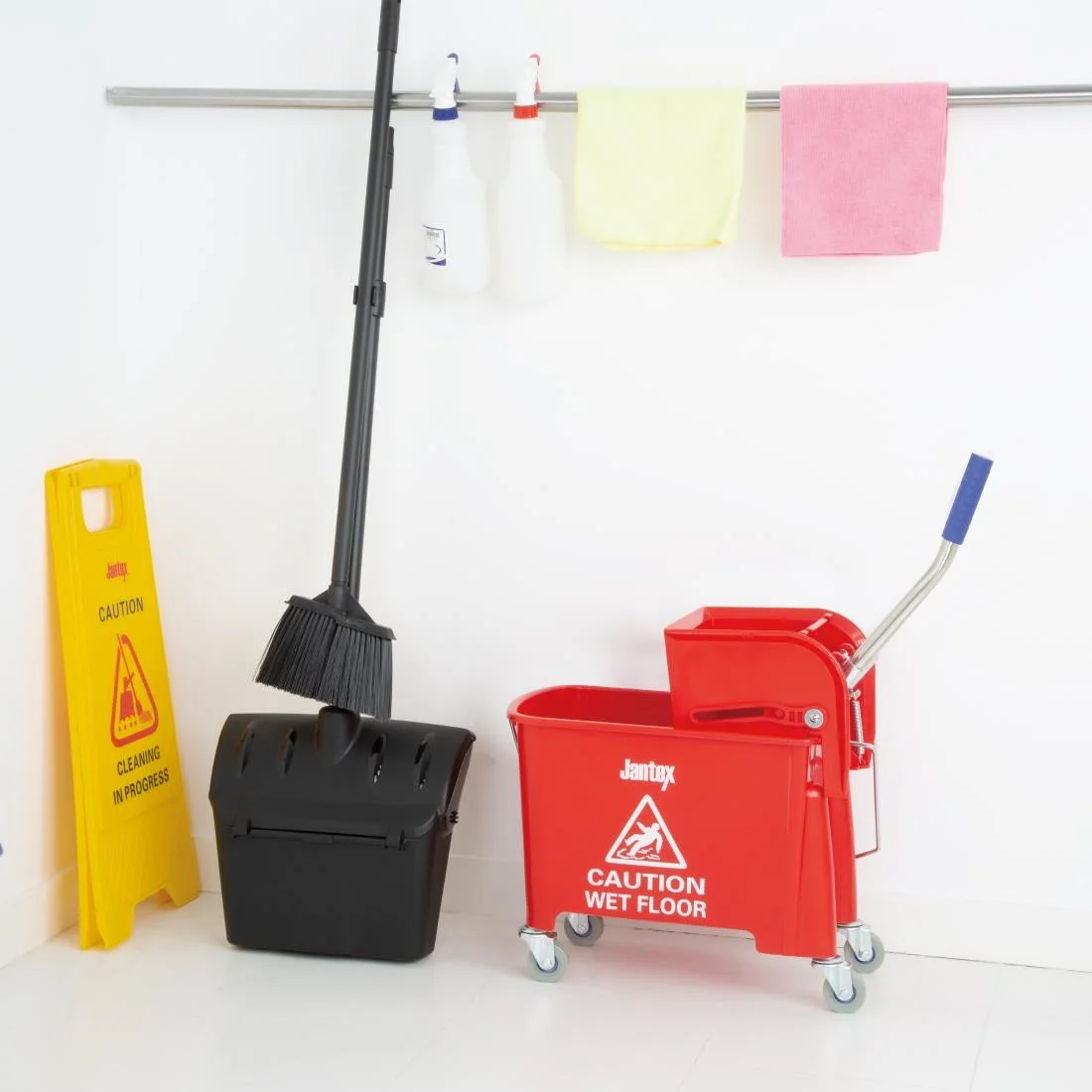 Jantex Kentucky Mop Bucket Red - Image 5