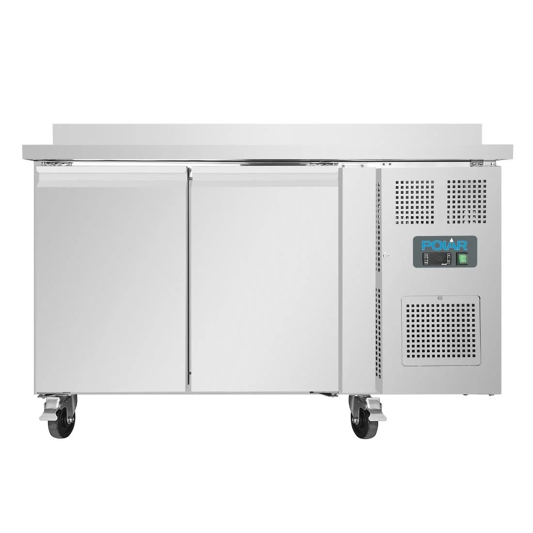 Polar U-Series Double Door Counter Fridge with Upstand 282Ltr - Image 4