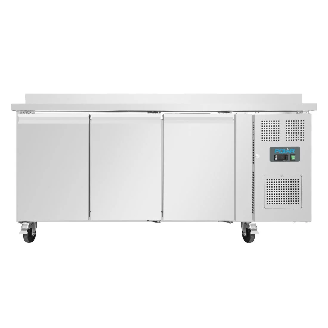 Polar Counter 3 Door Freezer with Upstand 417 Ltr - Image 4