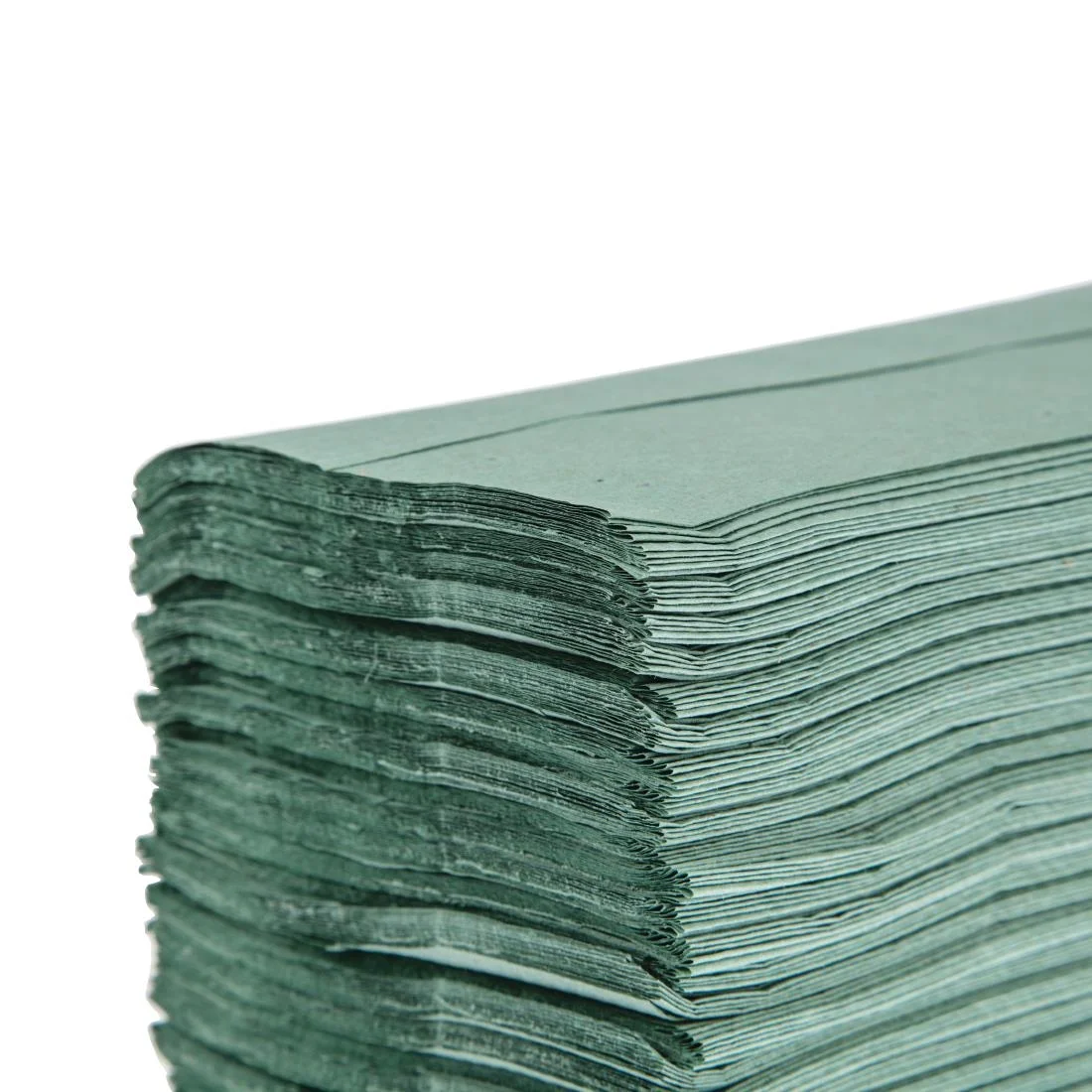 Jantex Z Fold Green Hand Towels 1Ply - Image 2