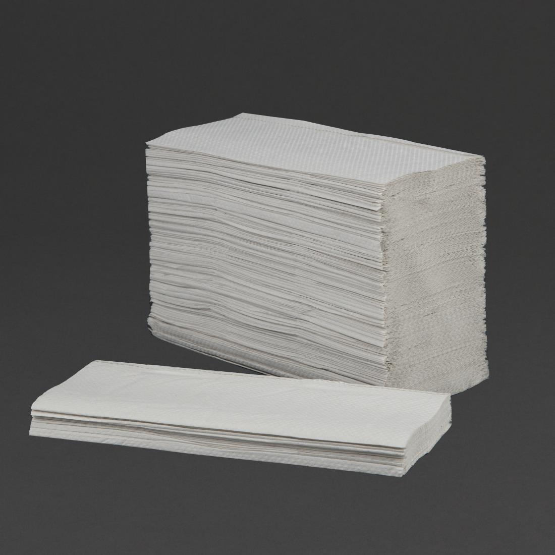 Tork Z Fold White Hand Towels 1Ply 250 Sheets (Pack of 12)