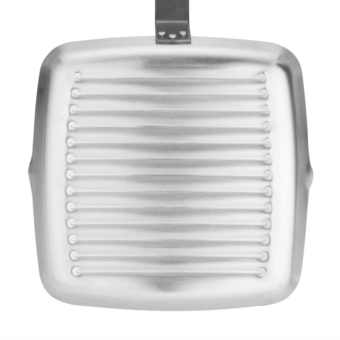 Vogue Square Non Stick Teflon Ribbed Skillet Pan 240mm - Image 4