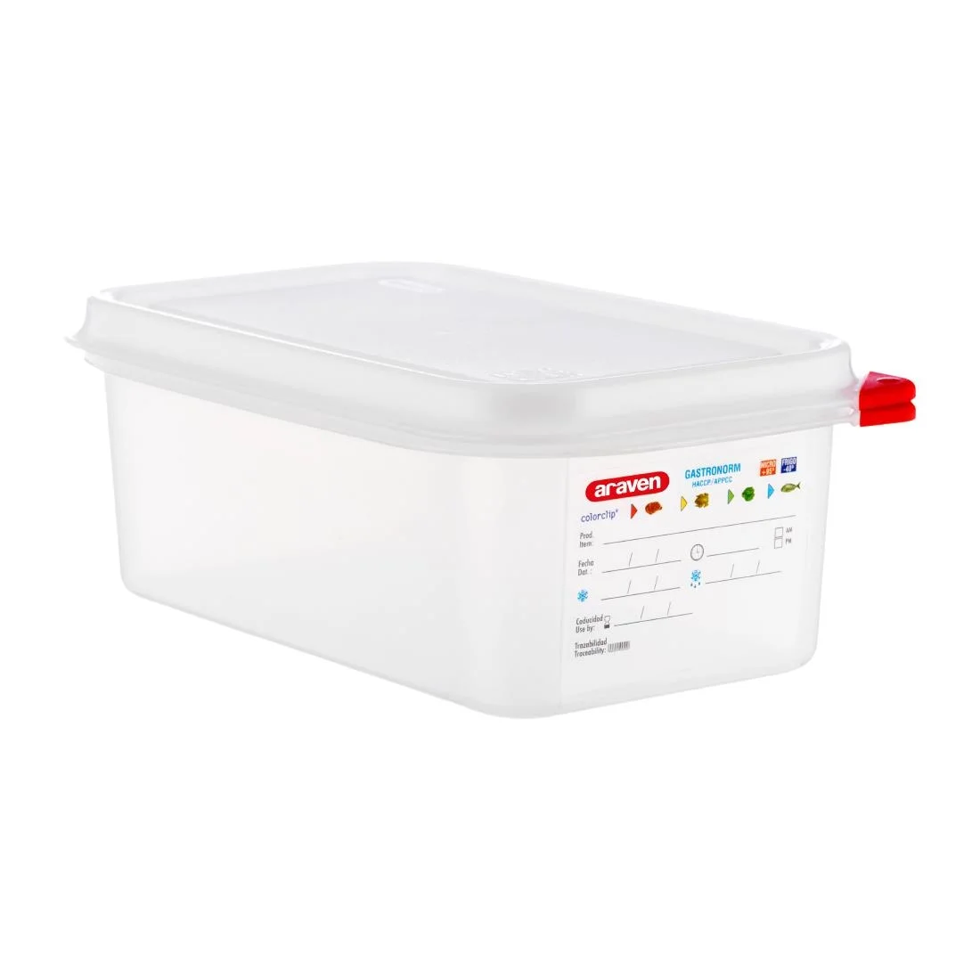 Araven 1/4 GN Food Container 2.8Ltr