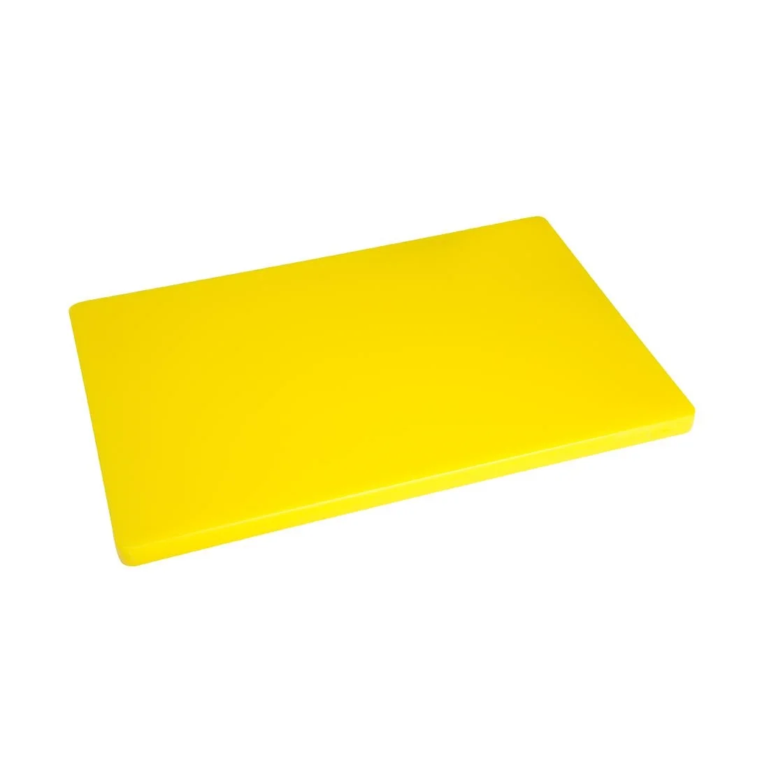 Hygiplas Thick Low Density Yellow Chopping Board