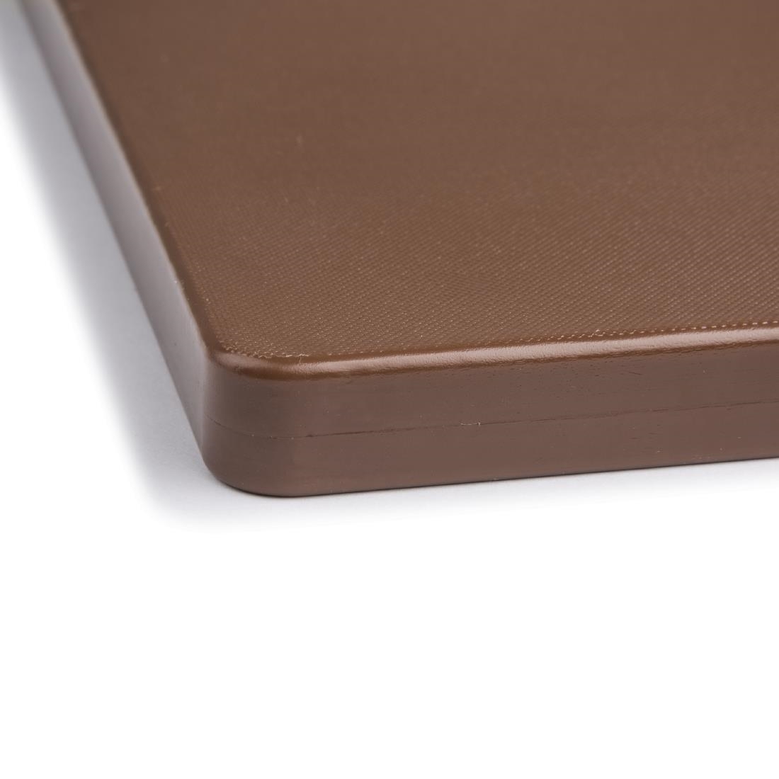 Hygiplas Thick Low Density Brown Chopping Board