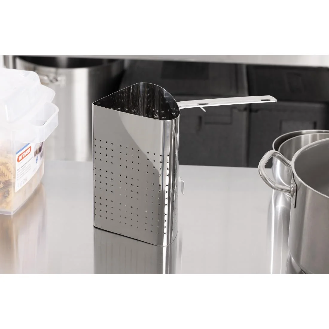 Vogue Stainless Steel Pasta Basket - Image 8