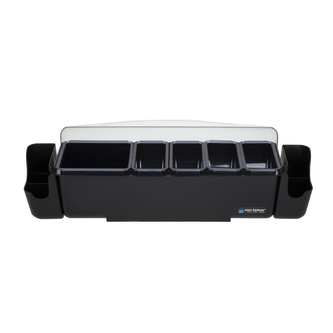 San Jamar Dome Condiment Dispenser 5 Tray