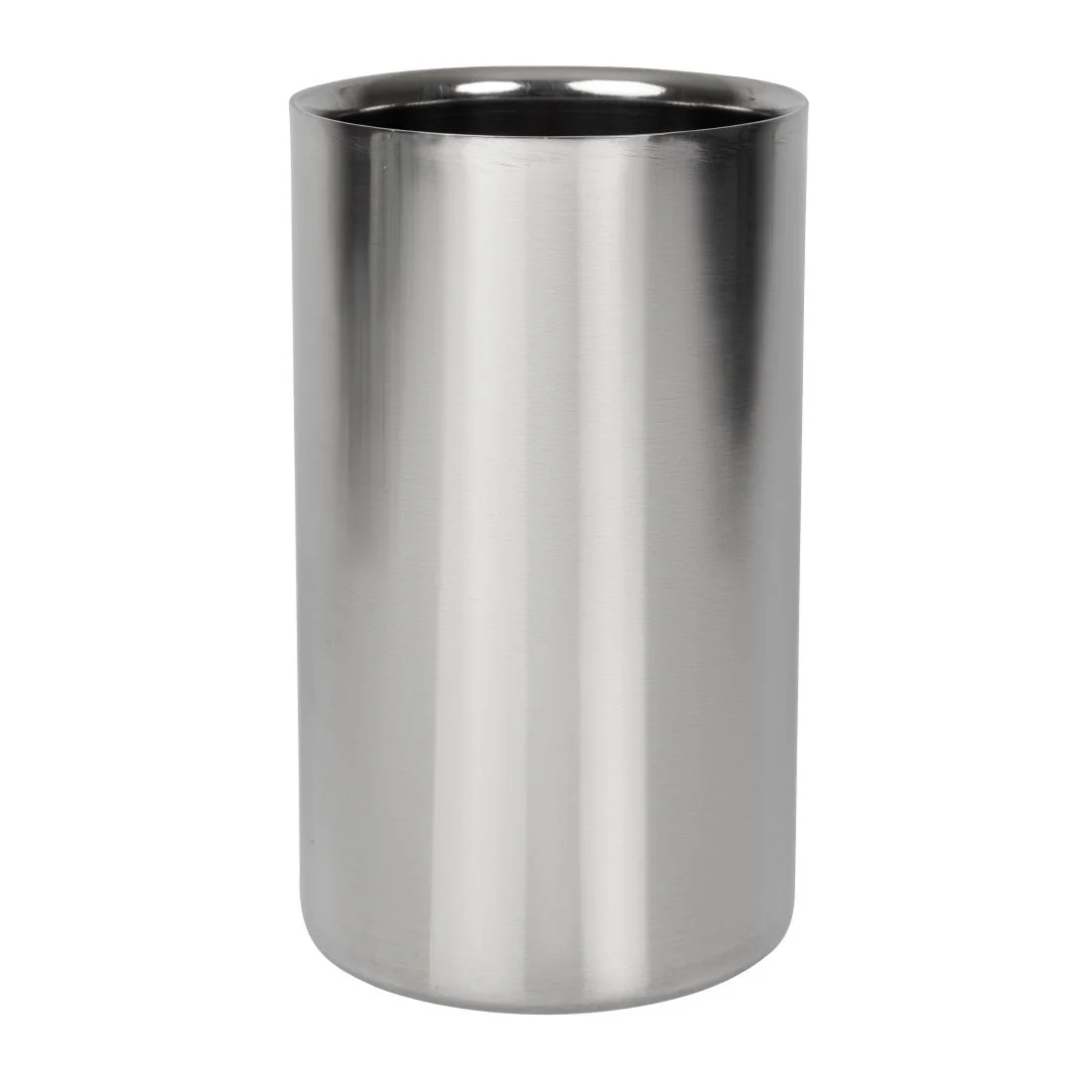 Brushed Stainless Steel Wine And Champagne Cooler