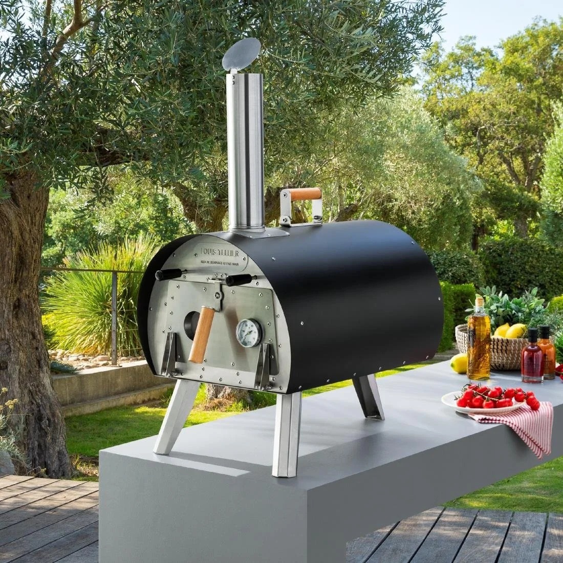 Louis Tellier Marcel Wood-Fired Outdoor Oven MARC01 - Image 6
