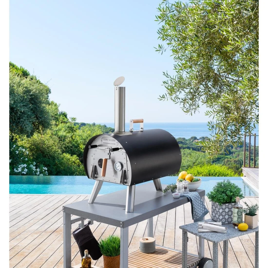 Louis Tellier Marcel Wood-Fired Outdoor Oven MARC01 - Image 8