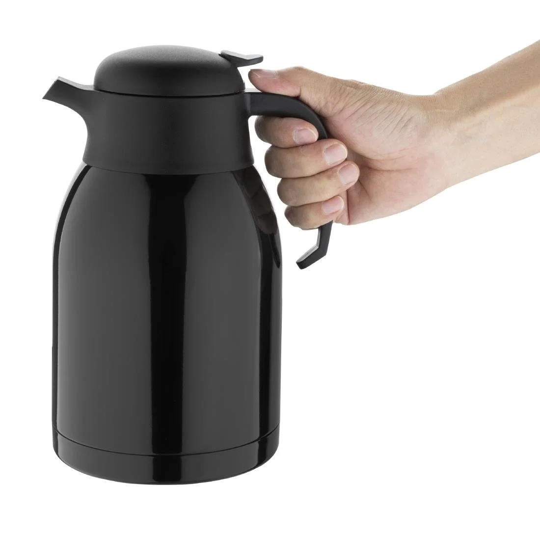 Olympia Vacuum Jug Black 2Ltr - Image 2