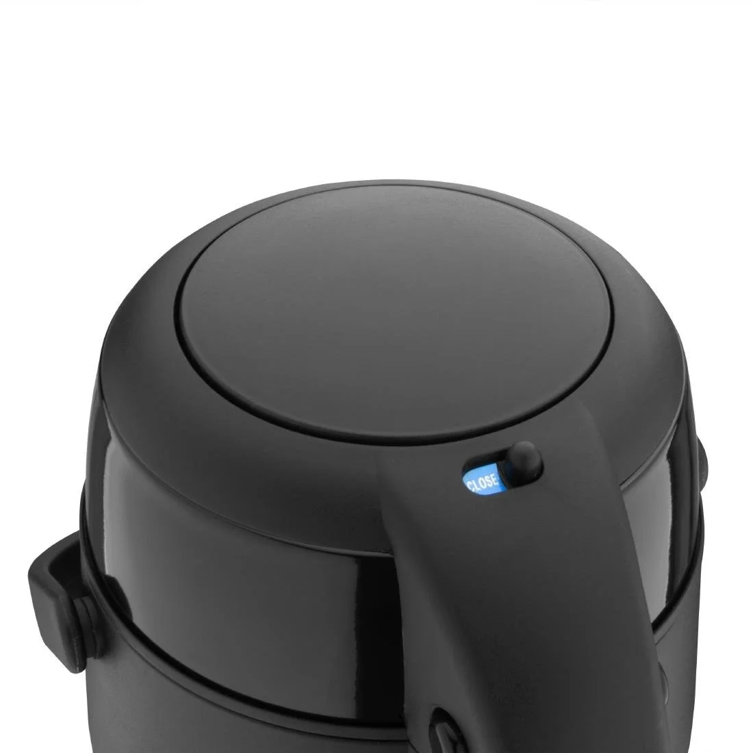 Olympia Pump Action Stainless Steel Double Wall Airpot Black - Image 5